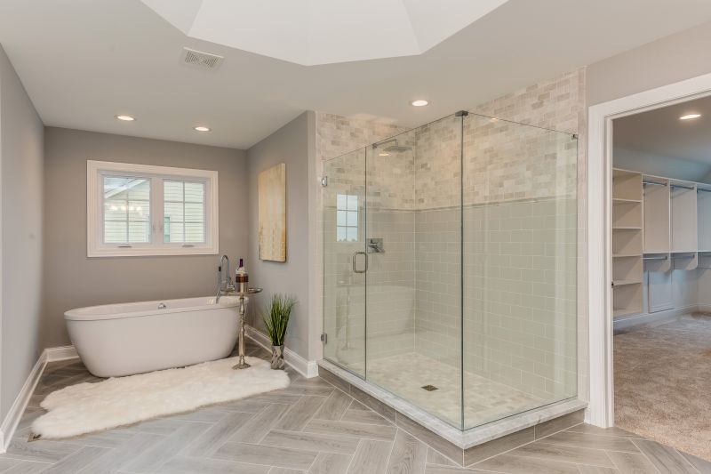 Open Concept Bathroom Designs