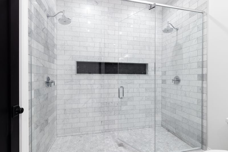 Walk-in Shower with Niche Storage